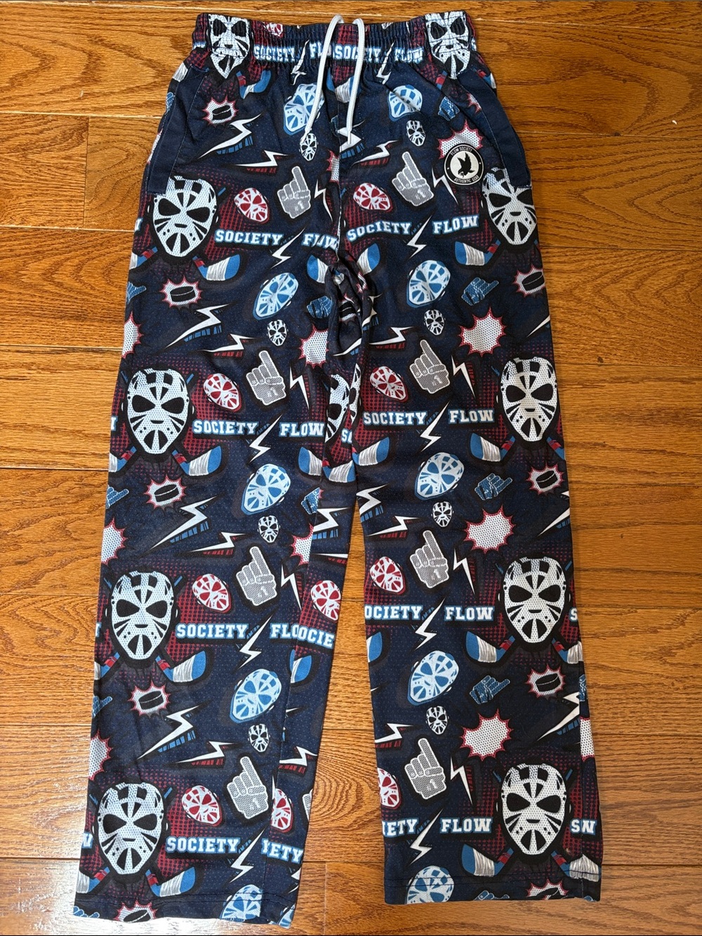 Flow Society Hat Trick Hockey Lounge Pant Size Youth Large